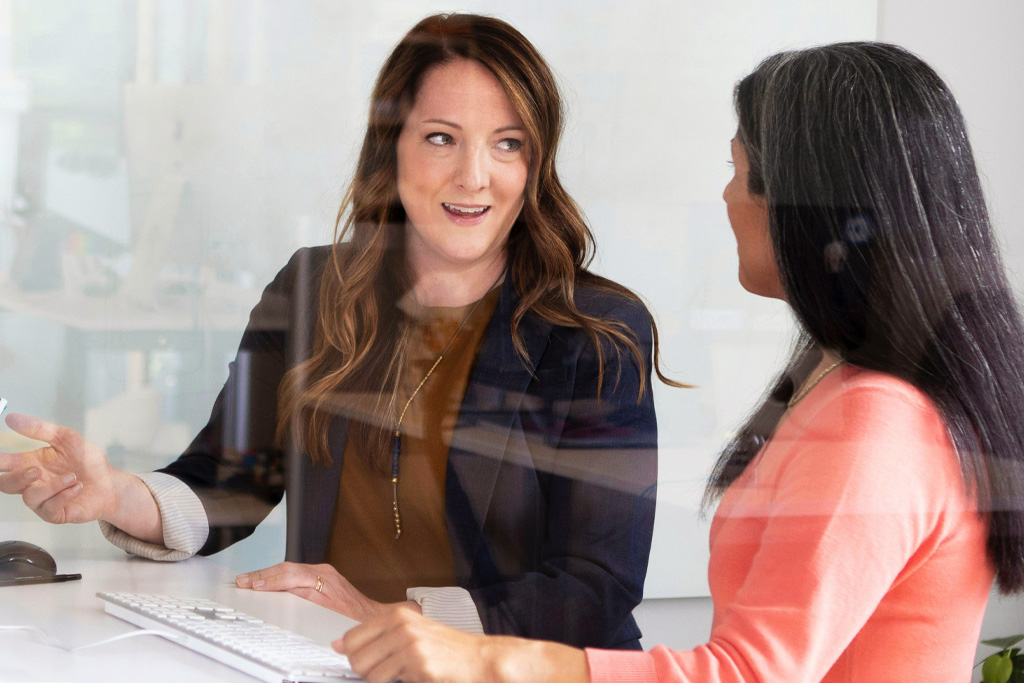 Två revisorer pratar om vad Skyrevs certifiering är för något.